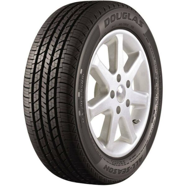 Douglas All-Season Tire 225/65R17 102H SL for Cars & Minivans - Durable, Quiet, All-Weather Performance