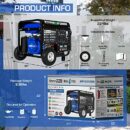 DuroMax XP12000EH Dual Fuel Generator - 12000W Gas/Propane, 457cc Engine, Home Backup Power