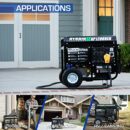 DuroMax XP12000EH Dual Fuel Generator - 12000W Gas/Propane, 457cc Engine, Home Backup Power