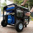 DuroMax XP12000EH Dual Fuel Generator - 12000W Gas/Propane, 457cc Engine, Home Backup Power