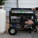 DuroMax XP12000EH Dual Fuel Generator - 12000W Gas/Propane, 457cc Engine, Home Backup Power