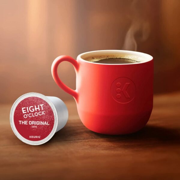 Eight O'Clock Coffee Original Medium Roast Recyclable K-Cup Pods, 96 Count - Image 7