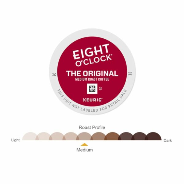 Eight O'Clock Coffee Original Medium Roast Recyclable K-Cup Pods, 96 Count - Image 4
