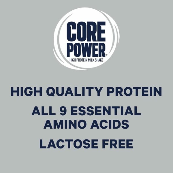 Fairlife Core Power Elite Vanilla Protein Shake, 42g Protein, 14 Fl Oz, 12 Pack - Image 3