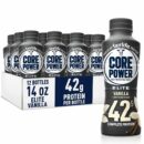 Fairlife Core Power Elite Vanilla Protein Shake, 42g Protein, 14 Fl Oz, 12 Pack