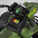 Fisher-Price Power Wheels Jurassic World Dino Racer 6 MPH Ride-On ATV, Green Dinosaur Toy for Kids