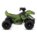 Fisher-Price Power Wheels Jurassic World Dino Racer 6 MPH Ride-On ATV, Green Dinosaur Toy for Kids