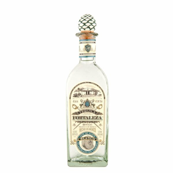 Fortaleza Blanco Tequila 750ml - Silky Herbal & Floral, Traditional Jalisco Craftsmanship