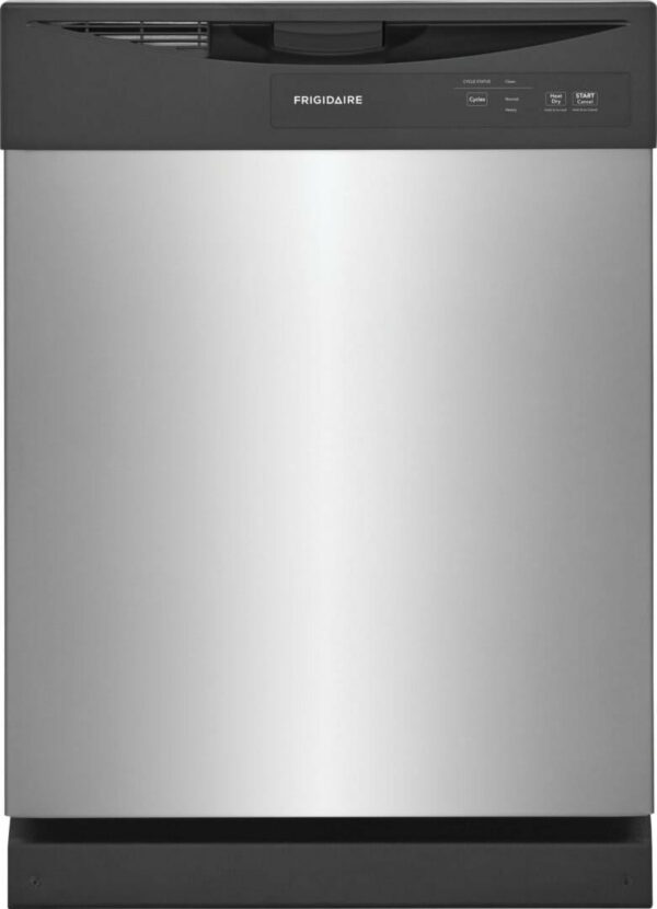Frigidaire FDPC4221AS 24" Built-In Dishwasher, Stainless Steel, 12 Place Settings, Energy Saver, 5-Level Wash System