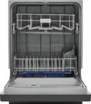 Frigidaire FDPC4221AS 24" Built-In Dishwasher, Stainless Steel, 12 Place Settings, Energy Saver, 5-Level Wash System