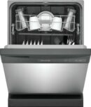 Frigidaire FDPC4221AS 24" Built-In Dishwasher, Stainless Steel, 12 Place Settings, Energy Saver, 5-Level Wash System