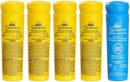 FROG Serene Hot Tub Sanitizer Cartridge Set with 4 Bromine & 1 Mineral Cartridge for 600 Gallons