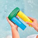 FROG Serene Hot Tub Sanitizer Cartridge Set with 4 Bromine & 1 Mineral Cartridge for 600 Gallons
