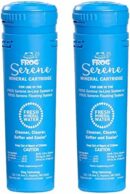 FROG Serene Mineral Replacement Cartridges for Hot Tubs, Bromine & Mineral System, 2 Pack, 600 Gallon Spas