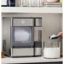 GE Profile Opal Countertop Nugget Ice Maker, Stainless Steel, 24 lbs Capacity, Bluetooth-Enabled