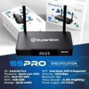 Generic S 5 4K Streaming Device - Android 12, 4G RAM, 32G ROM, Voice Control, Wi-Fi, Bluetooth, HDMI, Black