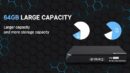 V3 Pro Android 11 TV Box with Voice Remote, 4GB RAM, 64GB ROM, Mini Keyboard, 6K Resolution, 8K HDMI Cable