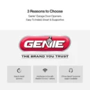 Genie Chain Drive 750 Garage Door Opener - 3/4 HPC, Battery Backup, Quiet Operation, Easy Install, Includes Remotes & Keypad