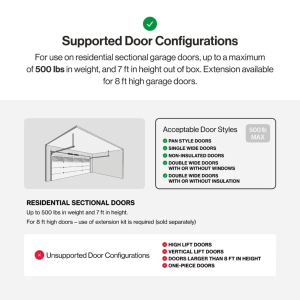Genie Chain Drive 750 Garage Door Opener - 3/4 HPC, Battery Backup, Quiet Operation, Easy Install, Includes Remotes & Keypad - Image 8