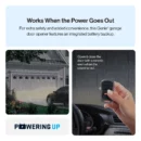 Genie Chain Drive 750 Garage Door Opener - 3/4 HPC, Battery Backup, Quiet Operation, Easy Install, Includes Remotes & Keypad