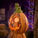 Giant 8.5 ft LED Jack-O-Lanterns Stack - Weather-Resistant Halloween Decoration with Timer, Indoor/Outdoor Use