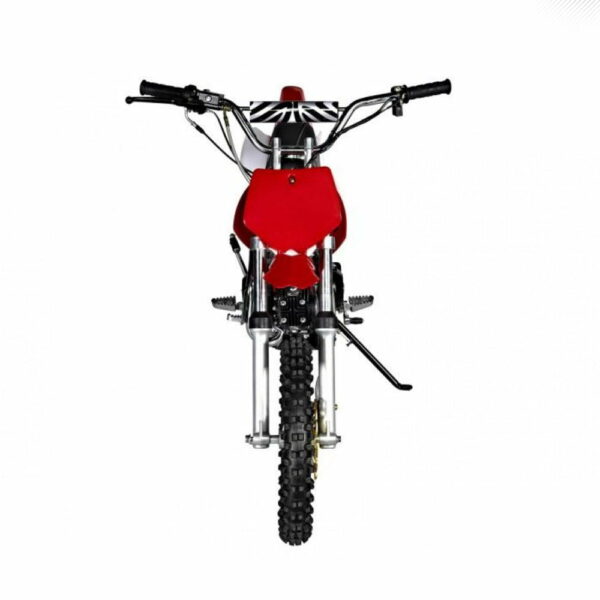 GMX Rider X 125cc Semi-Automatic Dirt Bike, Red, Electric Start, Hydraulic Disc Brakes, Air-Cooled 4-Stroke Engine - Image 4