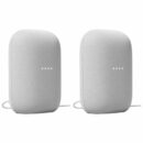 Google Nest Audio 2-Pack Smart Speaker, Wireless Bluetooth 5.0, Stereo Sound, Google Assistant, Multi-Room Audio System