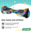 Gotrax EDGE Hoverboard - 6.5" LED Wheels, Dual 200W Motors, Self-Balancing, UL2272 Certified, 6.2mph, Kids & Adults