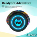 Gotrax EDGE Hoverboard - 6.5" LED Wheels, Dual 200W Motors, Self-Balancing, UL2272 Certified, 6.2mph, Kids & Adults