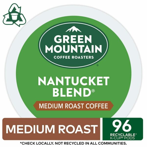 Green Mountain Coffee Roasters Nantucket Blend Medium Roast K-Cup Pods, 96 Count - Image 2
