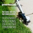 Greenworks 40V Brushless Edger, 8" Blade, 4.0Ah Battery & Charger, Lightweight, Quiet, Cordless Yard Tool