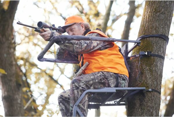 Guide Gear Universal Padded Shooting Rest Rail for Tree Stand - Durable Steel Hunting Accessory - Image 3