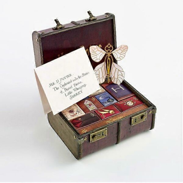 Harry Potter Hogwarts Trunk Advent Calendar - Collectible Christmas Set with Surprise Accessories & Jewelry - Image 3