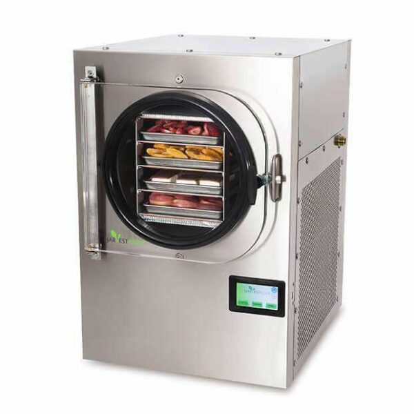Harvest Right Medium Freeze Dryer - Stainless Steel, 6L Capacity, Smart Sensor, Mylar Starter Kit, Ideal for Labs & Food Preservation