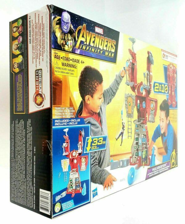 Hasbro Marvel Avengers Infinity War Hulkbuster HQ Playset with Target Tower & Roto-Blade Launcher - Image 6
