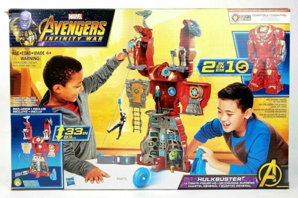 Hasbro Marvel Avengers Infinity War Hulkbuster HQ Playset with Target Tower & Roto-Blade Launcher - Image 3
