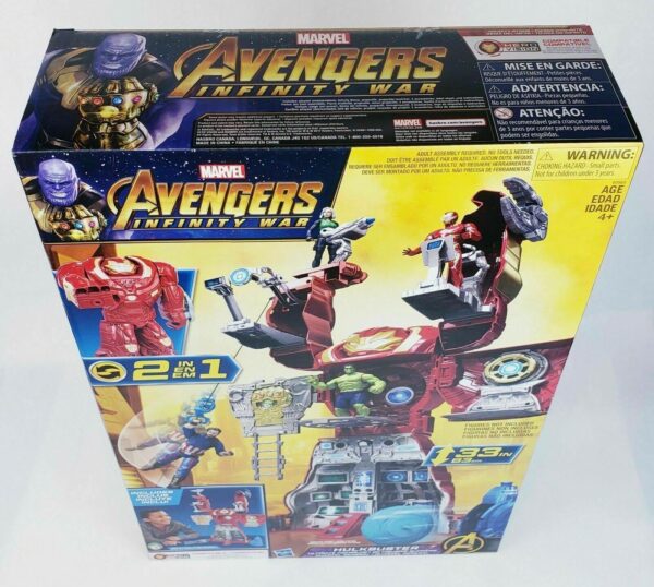 Hasbro Marvel Avengers Infinity War Hulkbuster HQ Playset with Target Tower & Roto-Blade Launcher - Image 5