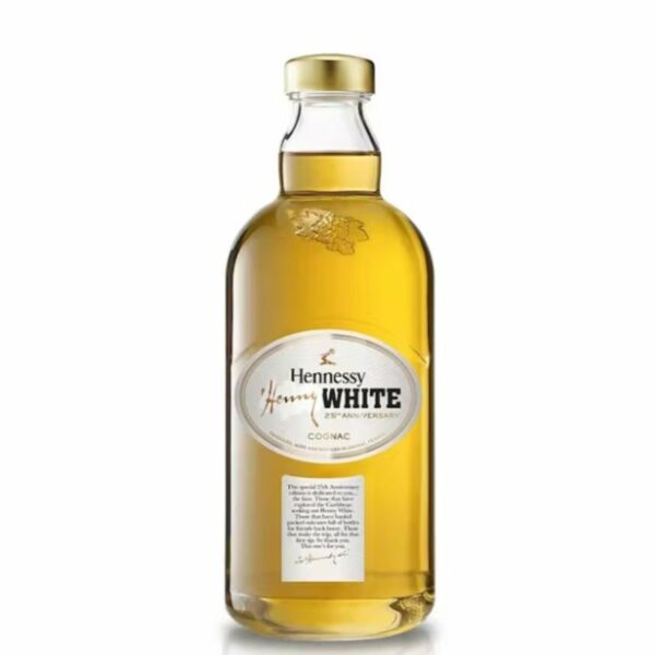 Hennessy Pure White 25th Anniversary Cognac 700ml - Light & Fruity Spirit