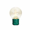 Holiday Time 100-Count Warm White LED G30 Christmas Lights, 58.1 ft, Green Wire, Indoor/Outdoor, UL-Certified