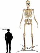 Home Accents 12 ft Giant Skeleton with LifeEyes - Halloween Decoration