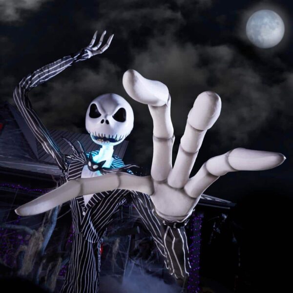 Home Accents 13 ft. Animated LED Jack Skellington Halloween Decoration - Image 6