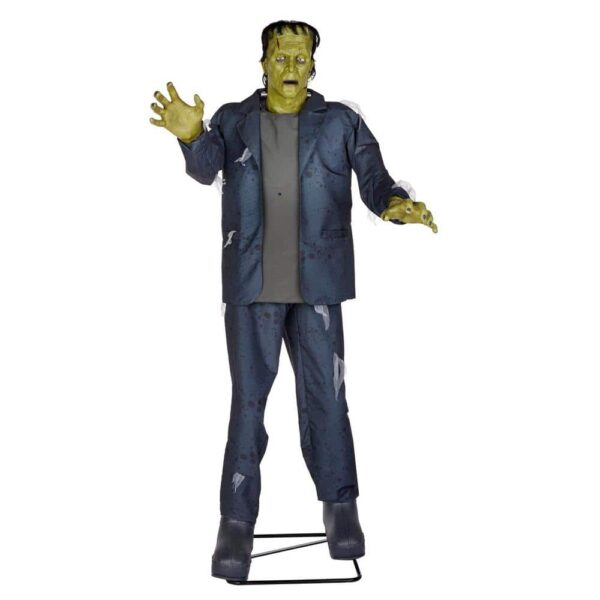 Home Accents 7 ft. Animated LED Frankenstein's Monster Halloween Decoration - Image 5