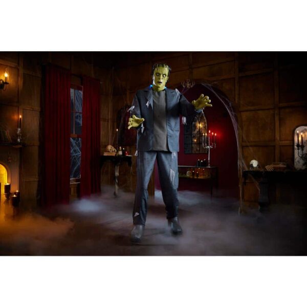 Home Accents 7 ft. Animated LED Frankenstein's Monster Halloween Decoration - Image 4