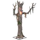Home Accents 9 ft Giant LED Maple Tree with Color-Changing Lights for Halloween Decor
