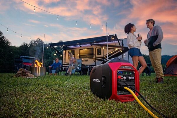 Honda EU3200i 3200W Inverter Generator, Super Quiet, Lightweight, Portable with CO-MINDER, Ideal for RV & Home Backup - Image 3