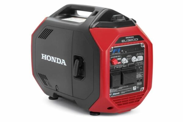 Honda EU3200i 3200W Inverter Generator, Super Quiet, Lightweight, Portable with CO-MINDER, Ideal for RV & Home Backup