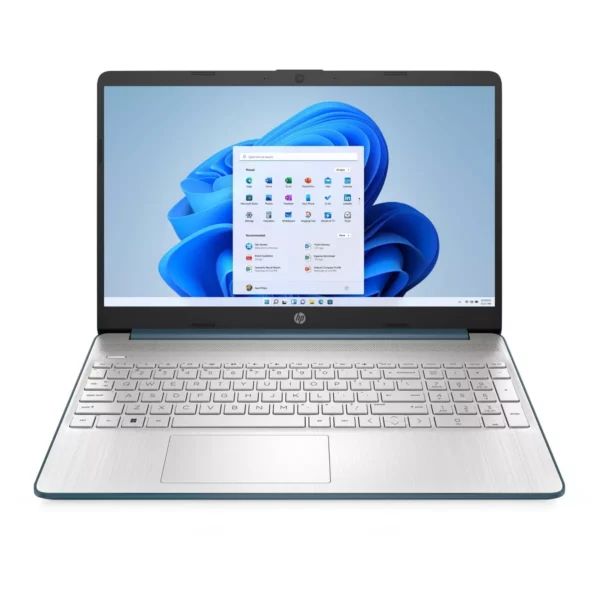 HP 15 Laptop, 15.6" FHD, AMD Ryzen 3, 8GB RAM, 256GB SSD, Windows 11, Blue, Backlit Keyboard