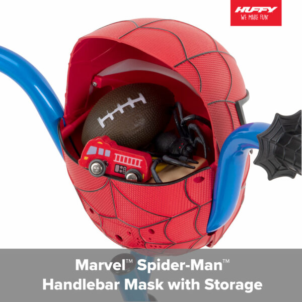 Huffy Marvel Spider-Man 12" Boys' Bike with Training Wheels, Steel Frame, Ages 3-5 - Image 4