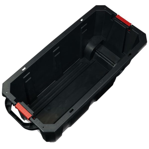 Husky 45 Gal. Heavy Duty Lockable Storage Tote with Wheels & Red Lid - Image 6