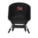 Husky 6 Cu. Ft. Poly Wheelbarrow with Dual Flat-Free Tires